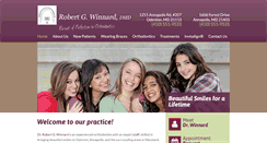 Desktop Screenshot of drwinnard.com